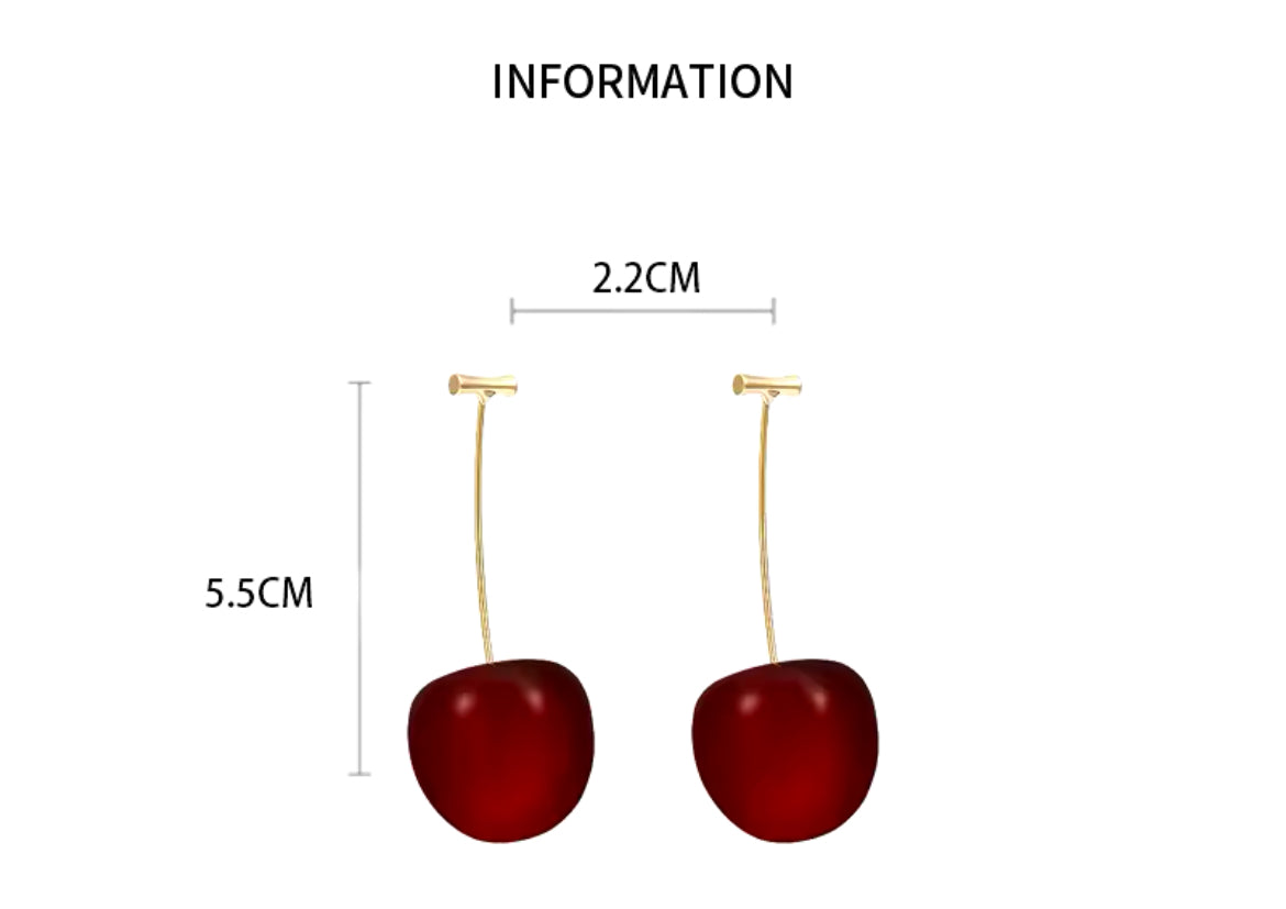 Aretes cherry